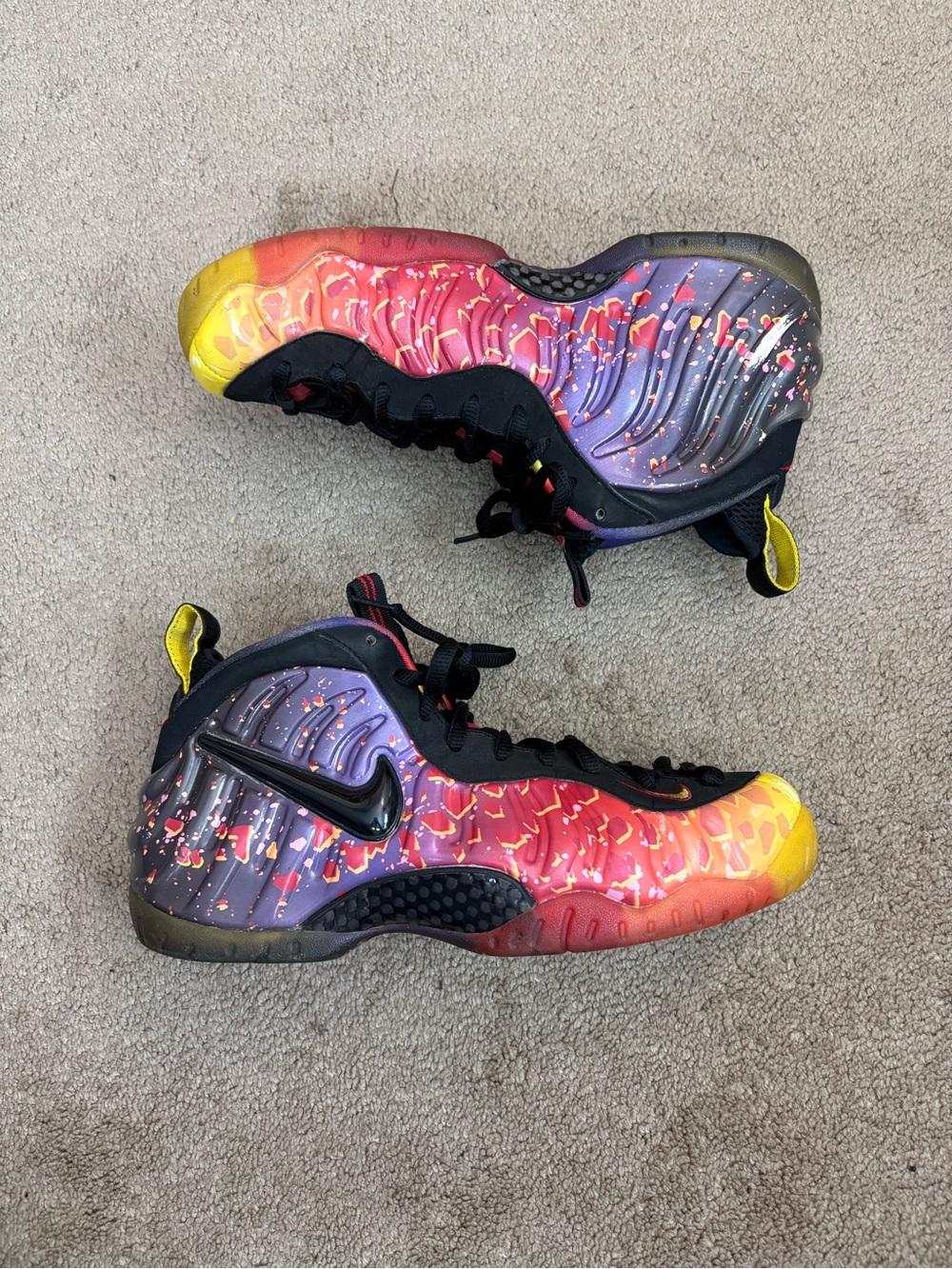 Nike Air Foamposite Pro PRM Asteroid Area 72 Men’s 9.5 Sneakers READ DESCRIPTION